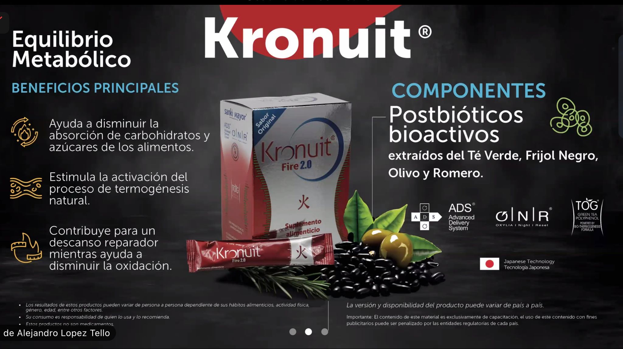 Producto de suplementación 3